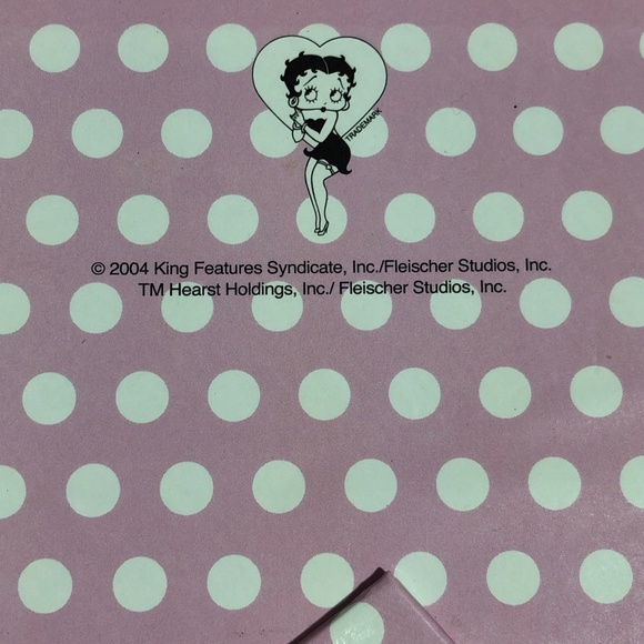 Betty Boop 4x6 Inch Polka Dot Photo Frame Pattern 2004 set of 3 - Picture 7 of 16